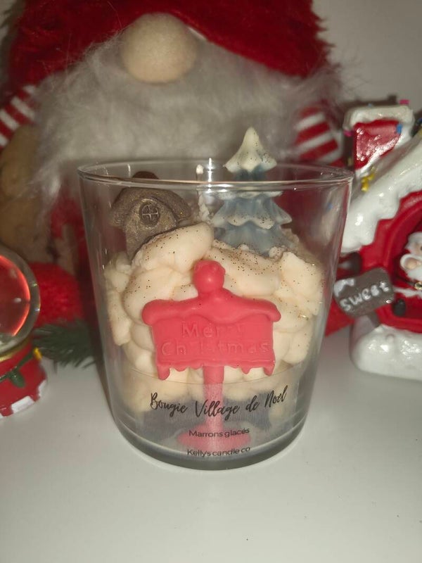 Bougie Village de Noël