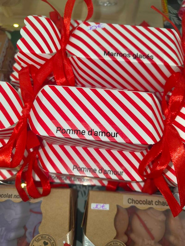 Box fondant pomme d'amour