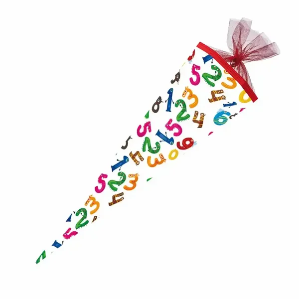 Nestler Schultüte Zahlenmonster Tüll 85cm