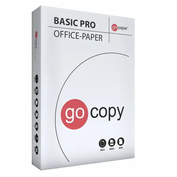Kopierpapier go copy BASIC weiß DIN A4 500 Blatt