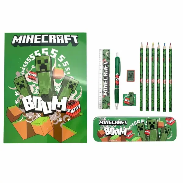Schreibset Minecraft 9 Teile