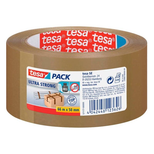 tesa Packband tesapack® 4124 ultra strong chamois 50,0 mm x 66,0 m 1 Rolle