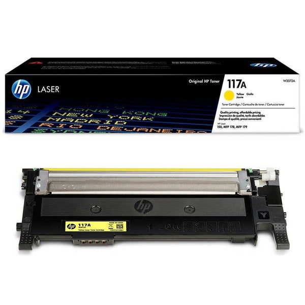 HP 117A (W2072A) gelb Tonerkartusche