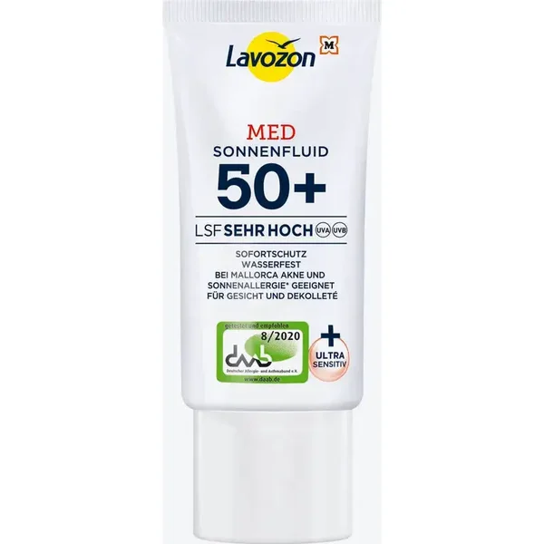 Lavozon LSF 50+ Sehr Hoch Med Face Fluid Sonnencreme 50 ml