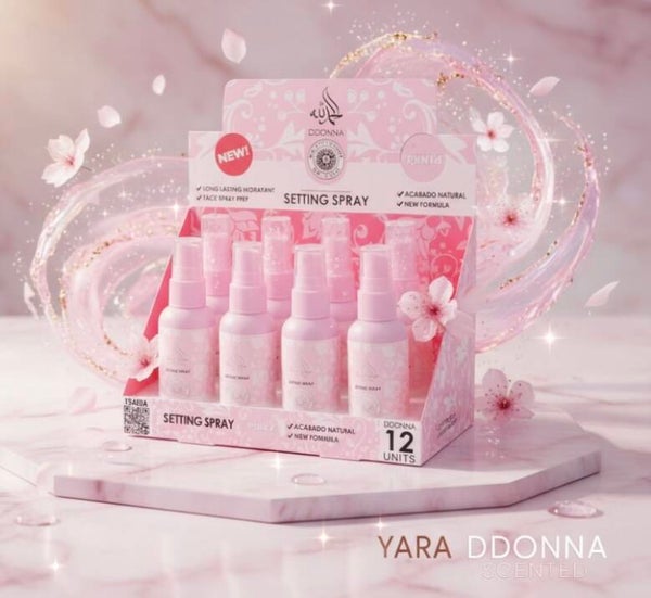 ✨ Spray fixateur de maquillage Yara – D’Donna ✨