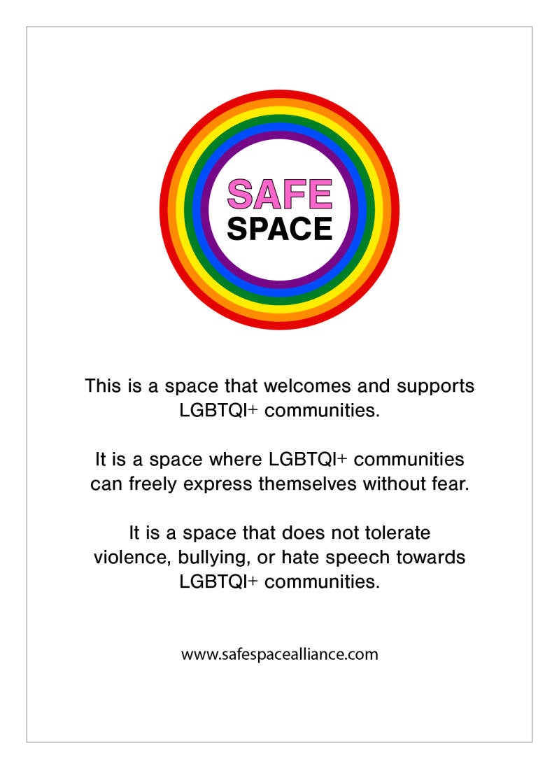 Safe Space for all!