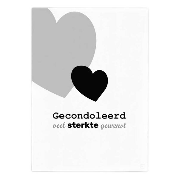 Gecondoleerd veel sterkte
