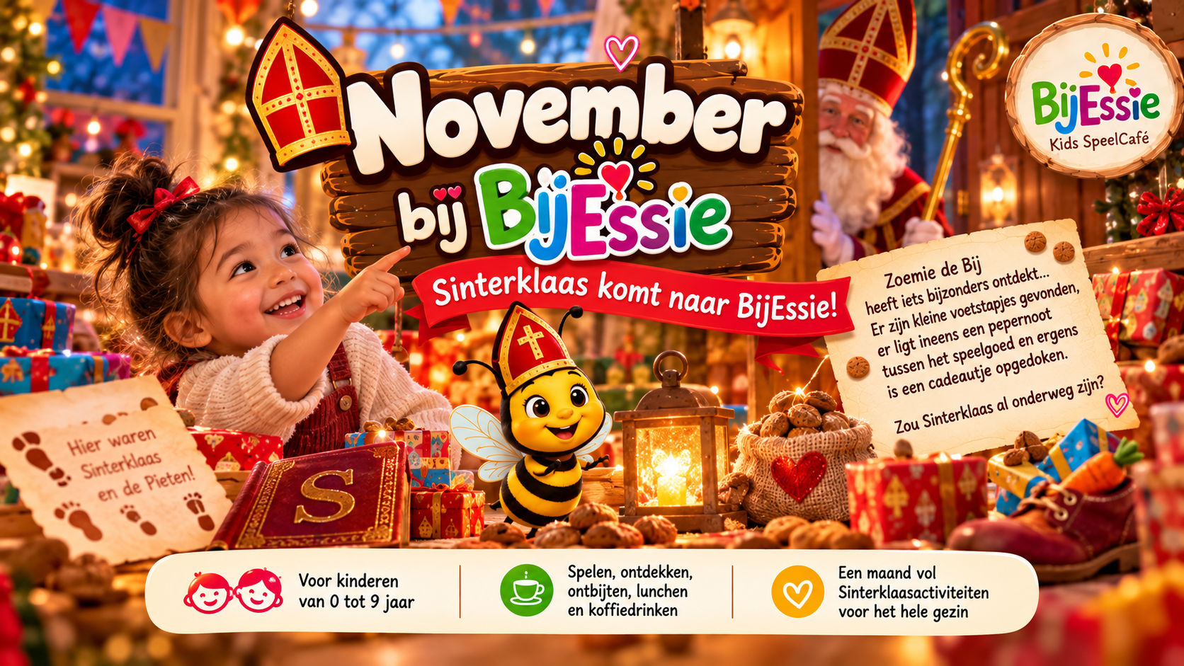 Kinderverjaardag vieren bij BijEssie in Delft