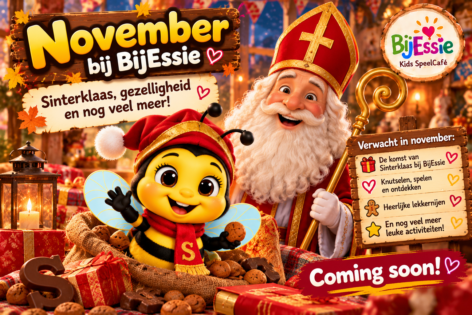 Kinderverjaardag vieren bij BijEssie in Delft