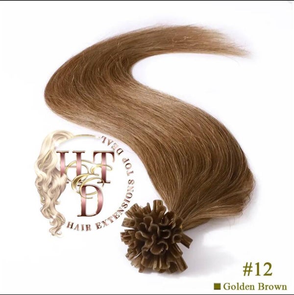 Wax Extensions (#12 Golden Brown)