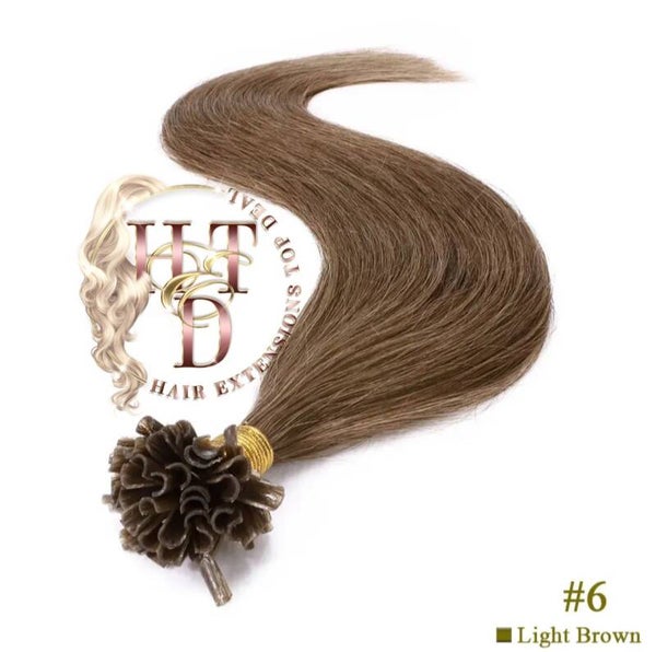 Wax Extensions (#6 Light Brown)
