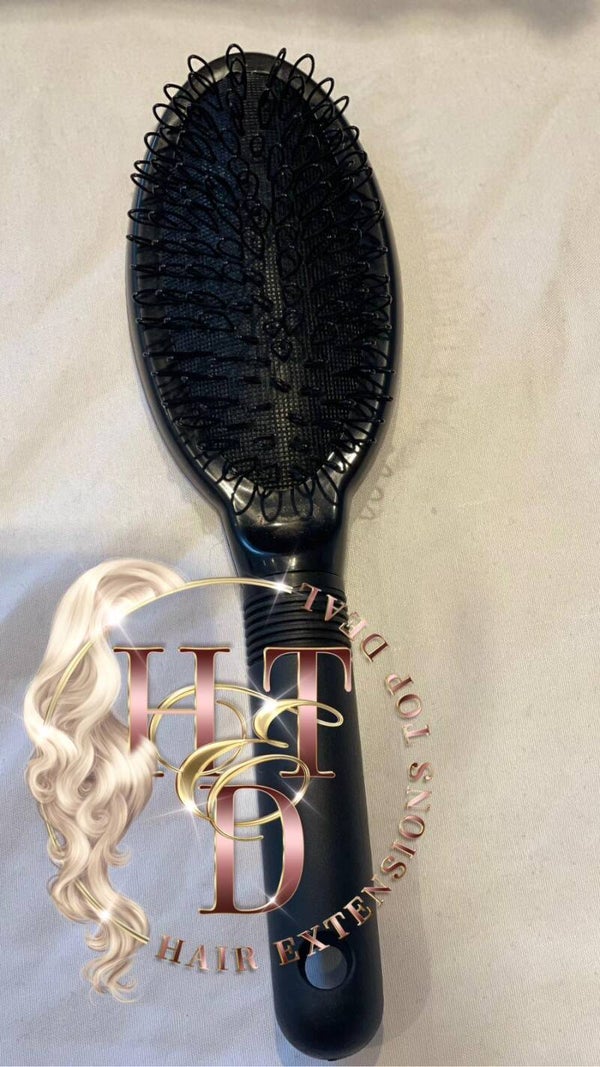 Hair Extension Borstel (Zwart)