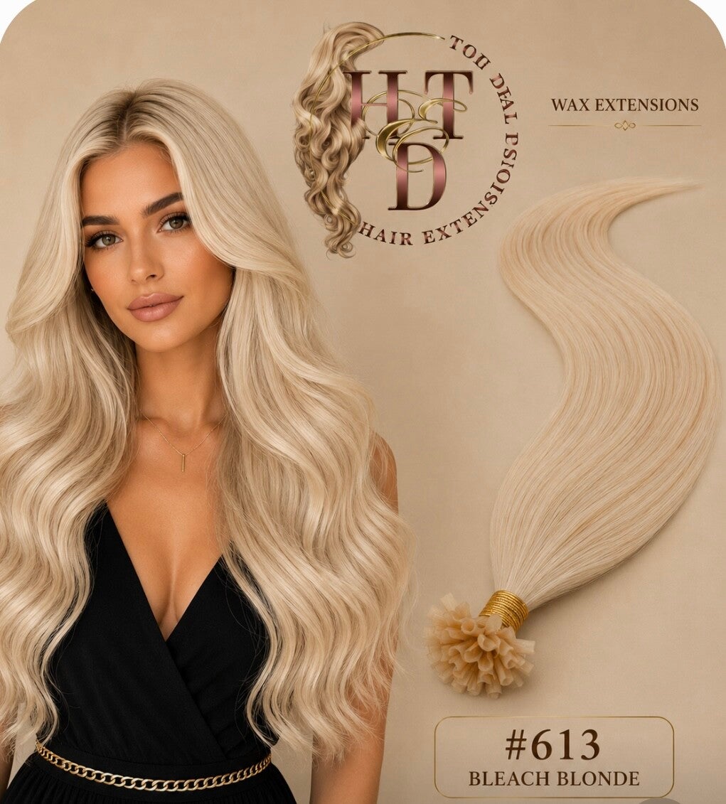 Wax Extensions (#613 Bleach Blonde)