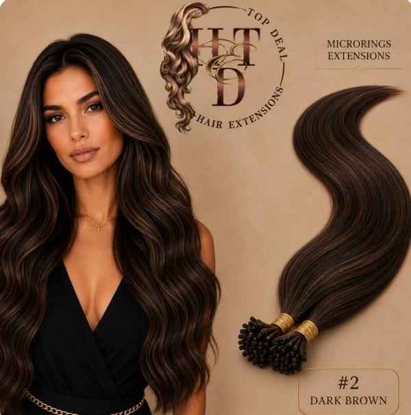 Microring Extensions (#2 Dark Brown)
