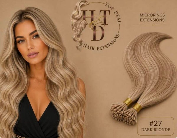 Microring Extensions (#27 Dark Blonde)