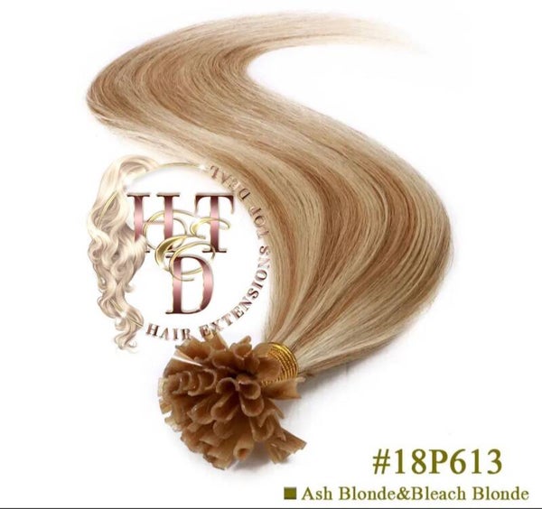 Wax Extensions (#18P613 Ash Blonde & Bleach Blonde)