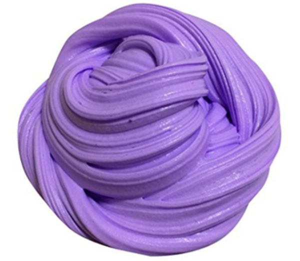 Fluffy slijm paars