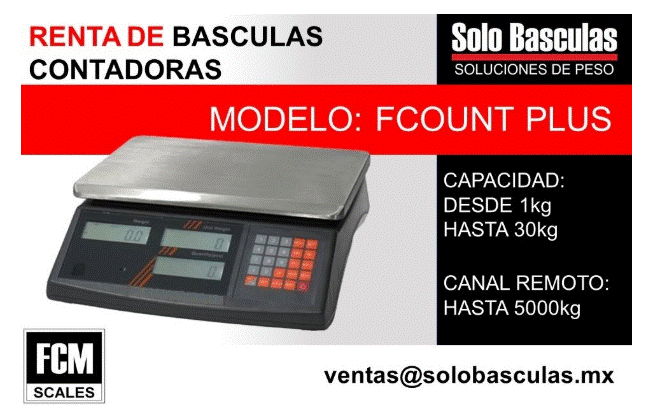 BASCULAS CONTADORAS