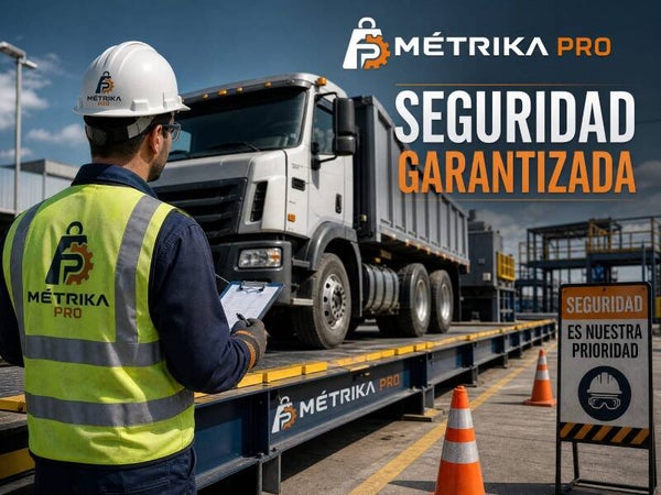 BASCULA CAMIONERA 80 TONELADAS METRIKA PRO