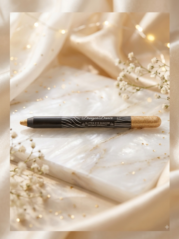 Dragon Ranee Metallic Glitter Eyeshadow & Eyeliner Stick (Shimmering Gold)