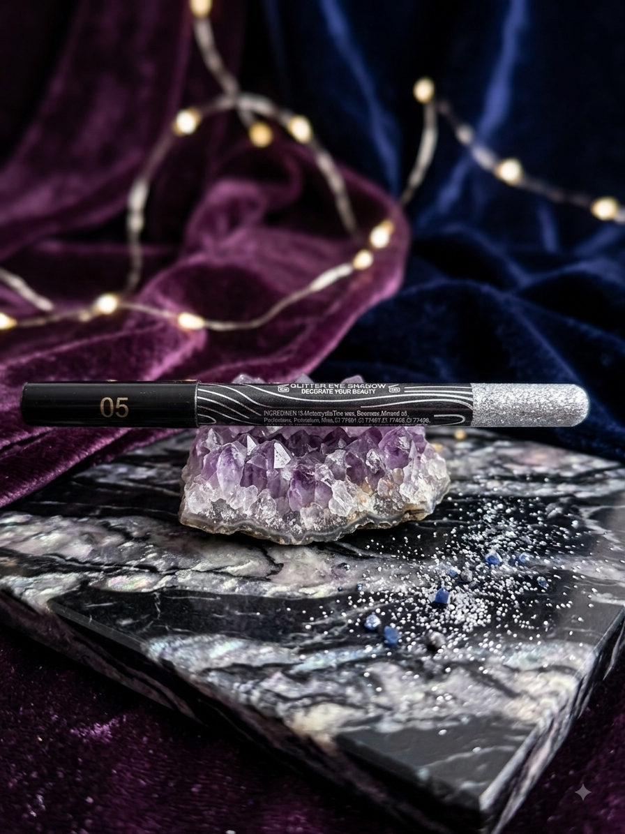 Dragon Ranee Metallic Glitter Eyeshadow & Eyeliner Stick (#05 Shimmering Silver)