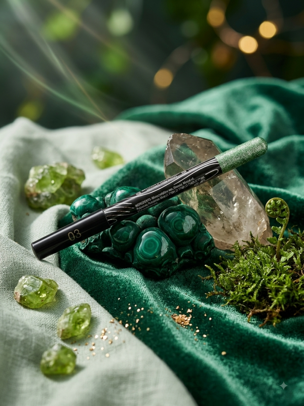 Dragon Ranee Metallic Shimmer Eyeshadow & Eyeliner Stick (#03 Forest/Emerald Green)