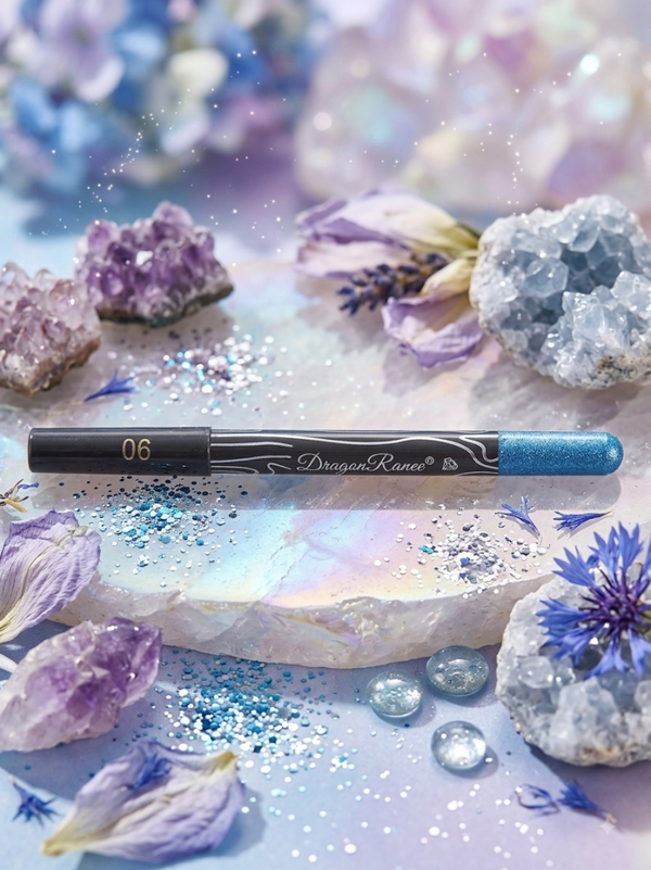 Dragon Ranee Shimmer Eyeshadow & Eyeliner Pencil Stick (#06 Metallic Blue)