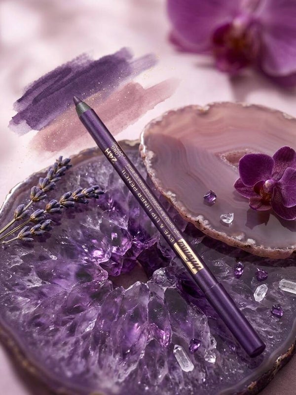 Metallic Deep Purple 24H Long-Lasting Eye & Lip Liner Pencil