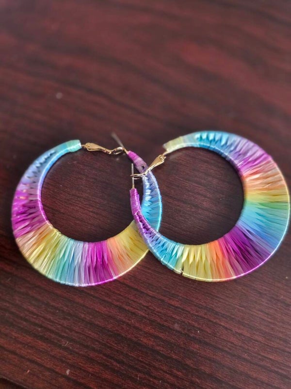 Rainbow hoops