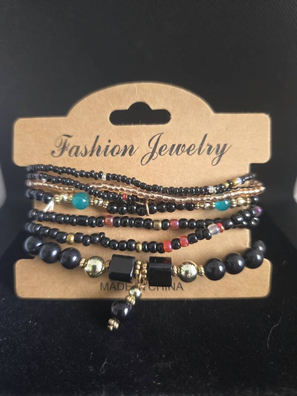 Boho bracelets set