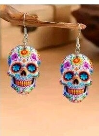Skull earrings