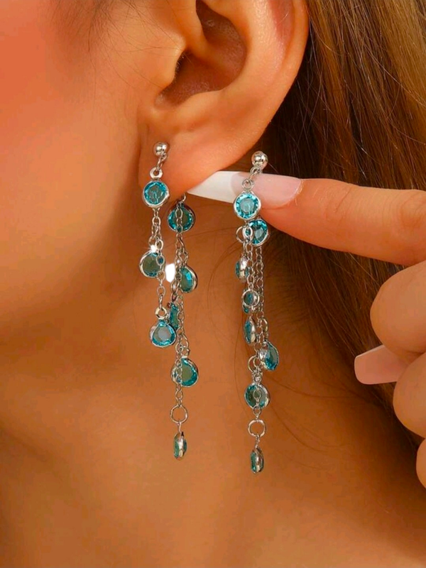 Jacket style earrings