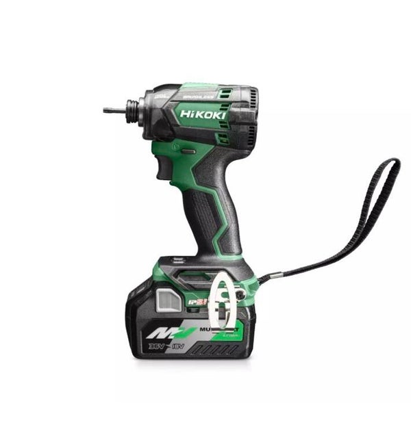 Visseuse à choc HIKOKI - 18V 4,0Ah - 210 Nm – 2 batteries Multi Volt - WH18DCWRZ