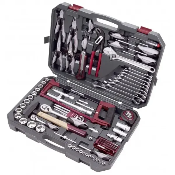 Coffret d'outils universel Basic-Line 1/2" 1/4" KRAFWERK - 115 pièces - 204.105.600