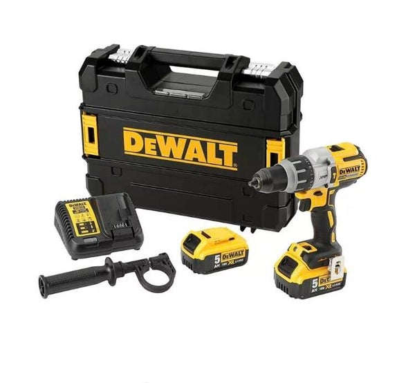 Perceuse à percussion18V XRP - DEWALT - avec 2 batteries 18V 5.0Ah - Chargeur - coffret TSTAK - DCD996P2
