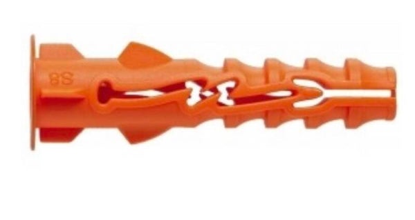 Chevilles NYL avec collerette SPIT Diam 6 long 30 boite 100 pcs