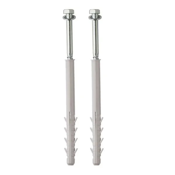 Kit fixation chauffe eau parpaing Ø14 SCELL-IT - 4 x chevilles 120mm + tirefond + rondelle - FS20040