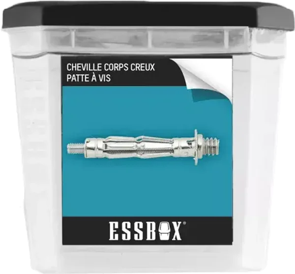 cheville ESSBOX SCELL-IT Spyder - ØM5 mm x 37 mm - Boite de 100 - EX-9315115037