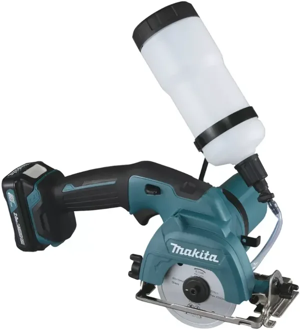 Scie à diamant 12 V CXT Li-Ion 2 Ah Ø 85 mm MAKITA - 2 batteries, chargeur - CC301DSAE