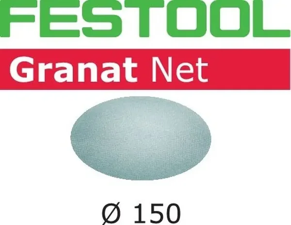 Abrasif maillé FESTOOL STF Ø150 mm - Granat Net boite 50 pcs