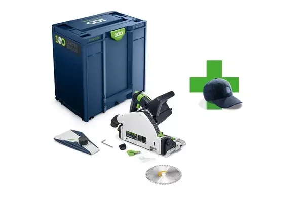 Scie plongeante sans fil 100 ans TSC 55 KEB-Basic 100Y Limited Edition - FESTOOL - sans batterie ni chargeur - SYSTAINER - 578223