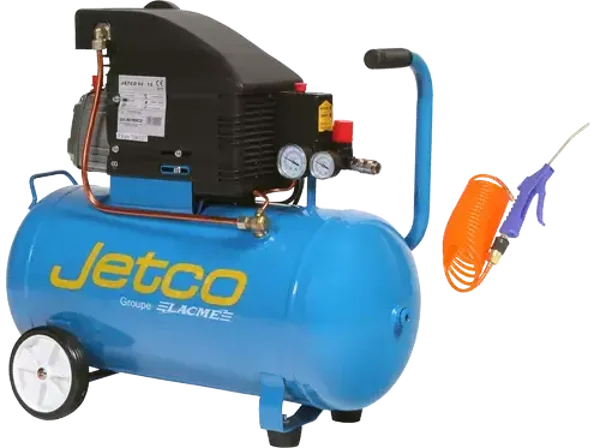 Compresseur mobile JetCo 50 LACME 13 m³/h mono 50L 8 bar - 104000