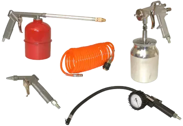 Kit découverte accessoires air LACME pistolet + soufflette + gonfleur - 325000