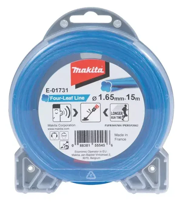 Fil nylon Trèfle diam 1,6 torsadé MAKITA - E-01