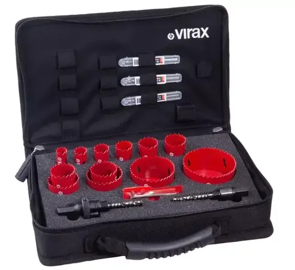 Coffret complet de 12 scies cloches VIRAX - 220906 Coffret complet de 12 scies cloches VIRAX - 220906