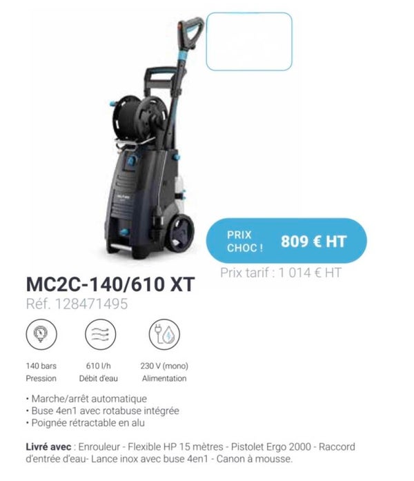 MC2C-140/610 XT Réf. 128471495