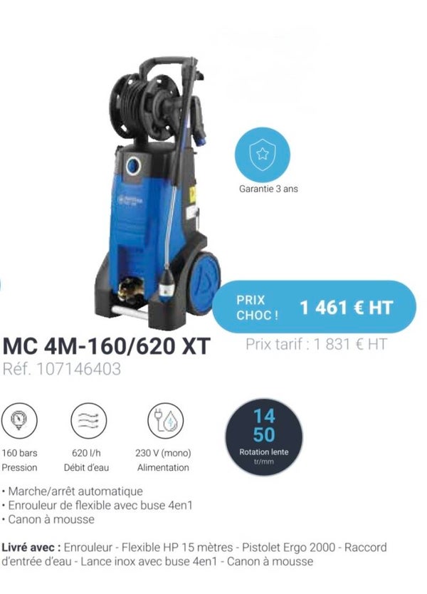 MC 4M-160/620 XT Réf. 107146403