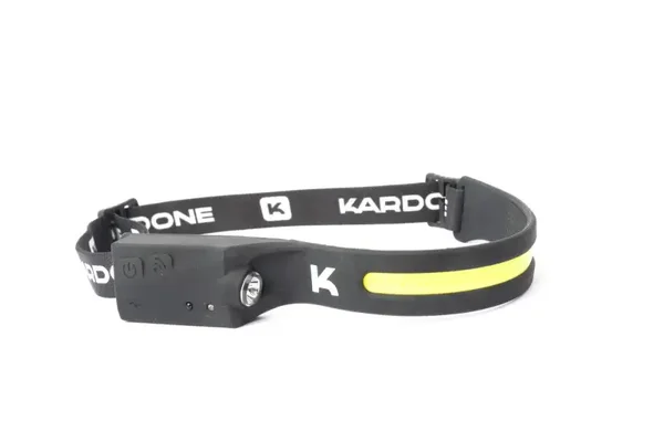 Lampe frontale LED rechargeable USB lumière blanche ou rouge - KARDONE - KLF1BR-1