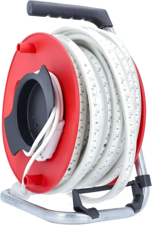 Enrouleur ruban led SCHWABE 15M - 1500L/M avec remanance phosphorescente - 46713