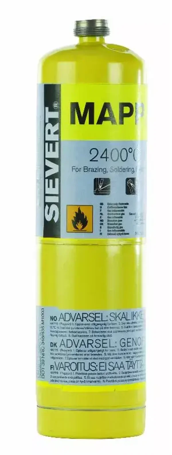 Cartouche mappgas 2400 deg US 788ml US- SIEVERT - SI221183